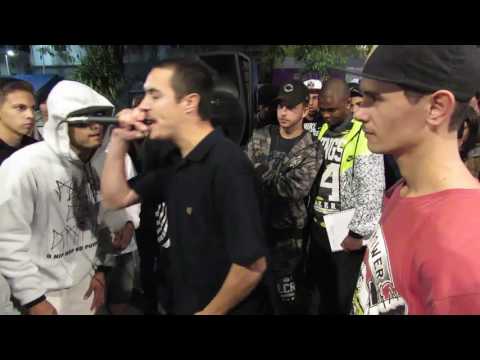 Saulo e Vava vs HDK e Slow - 2 fase - 5° Central das Rimas - Joinville - 2016