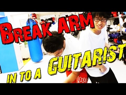 敵の腕を折る方法【Break arm in to a gitarist】