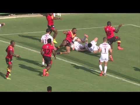 HIGHLIGHTS PNG Kumuls v England Knights Game 2 Port Moresby