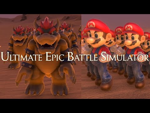 UEBS | Mario vs Bowser  (No Commentary)