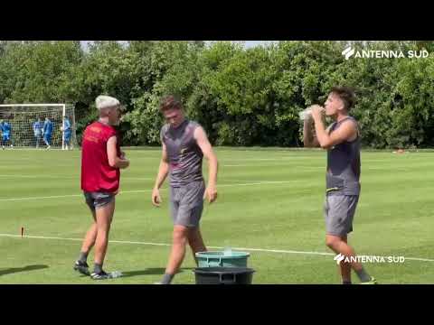 26 Luglio 2023   U S  Lecce   Sticchi Damiani visita il Ritiro della Squadra