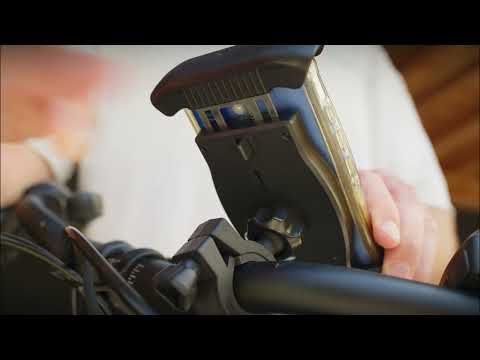 Voltano Classic Telefoonhouder Fiets - Zwart - Universeel
