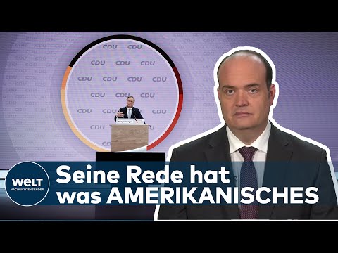 WELT THEMA: CDU hat gewählt - Armin Laschet, der Mann der Merkel-Mitte siegt deutlich