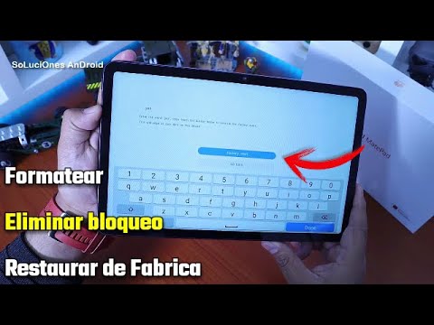 🔓 Hard Reset Huawei MatePad 10.4