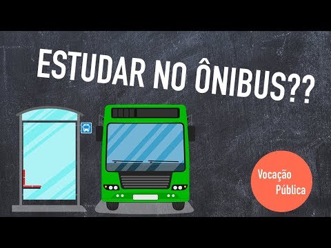 Estudar no ônibus ou no metrô?
