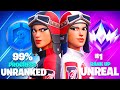 Unranked To Unreal Speedrun But It S Duo Fills Only Fortnite Ranked Reload