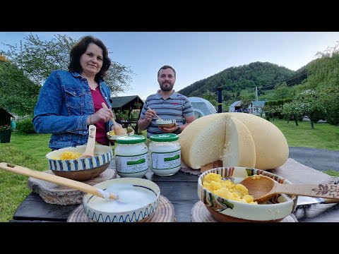 BALMOΘ - the BEST Shepherd's Comfort Food - EASY, CHEESY and CREAMY POLENTA 4K