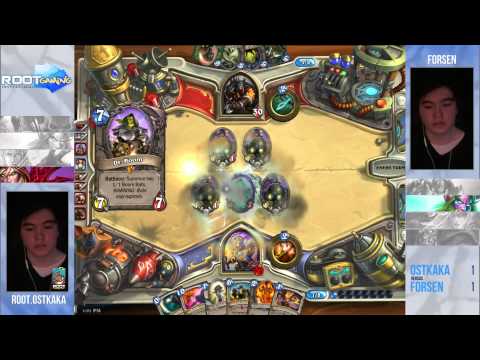 Ostkaka vs Forsen | Group Stage | ROOT Gaming Hearthstone Invitational