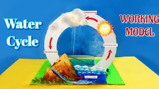 Water Cycle Working Model | Water Cycle model for School Science Project