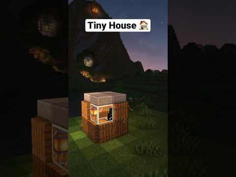 Mooly - Smallest House ever !! 🏠 #minecraft #building #tutorial