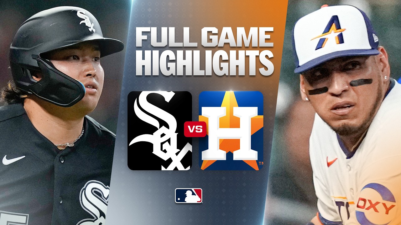 WHITE SOX vs. ASTROS: Official Full Game Highlights (August 31) | 2026 MLB Season