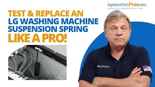LG Washing Machine Suspension Spring Replacement Is Simple