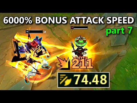 30.00+ ATTACK SPEED MONTAGE 7! (Sett, Kayn, Sion, Rengar, Lux & more!)