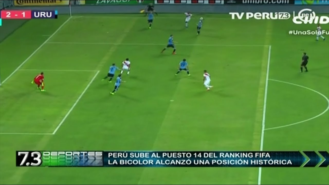 Perú sube al puesto 14 del ranking FIFA