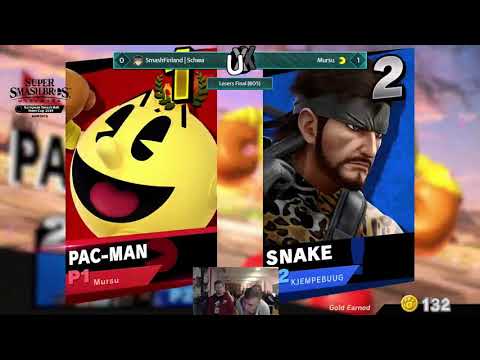 Union XX - Ultimate Singles - Losers Finals - Schwa(Snake) vs Mursu(Pac-Man)
