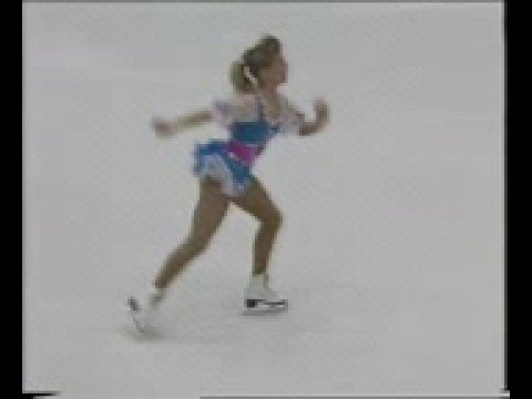NATHALIE KRIEG 1993 EUROPEANS FP