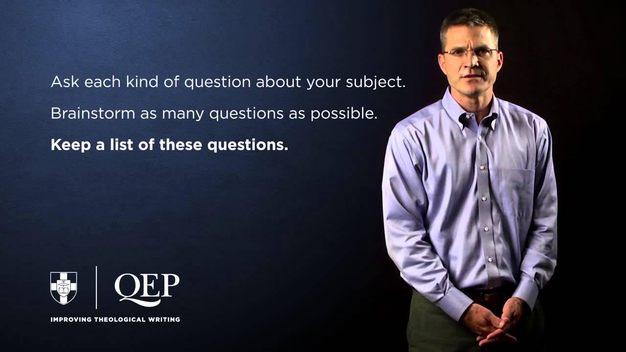 QEP - Thesis Statements