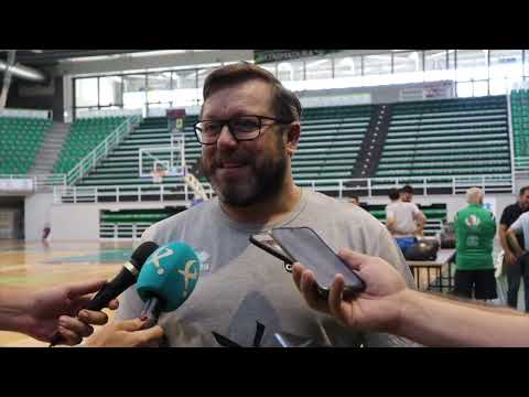 T22/23 - LEB Oro - Primer entrenamiento del Cáceres Patrimonio de la Humanidad