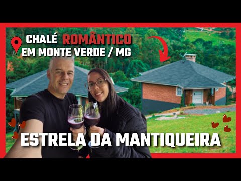 FICAMOS NO CHALÉ MAIS ROMÂNTICO DE MONTE VERDE/MG! VEJA COMO É...
