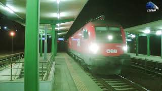 Horns Show de Goarne By Siemens Taurus 1116 069-6 in Gara Sinaia Station - 20 February 2020