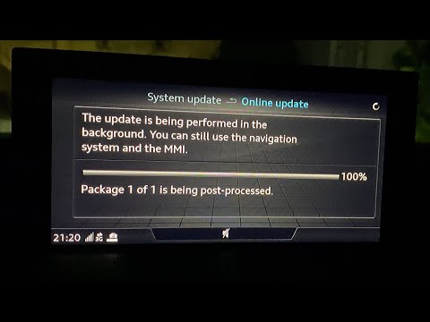 How to update Online from your Audi for free MMI Maps/ GPS Navigation (For Models with Audi Connect)