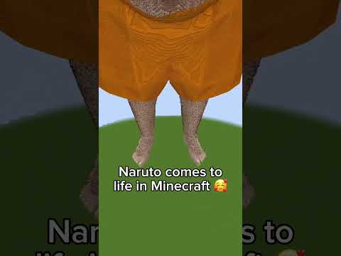 Naruto in Minecraft #naruto #narutoshippuden #anime #minecraft #memes #fyp #minecraftmemes #sasuke