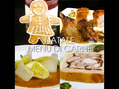 Natale: menu di carne