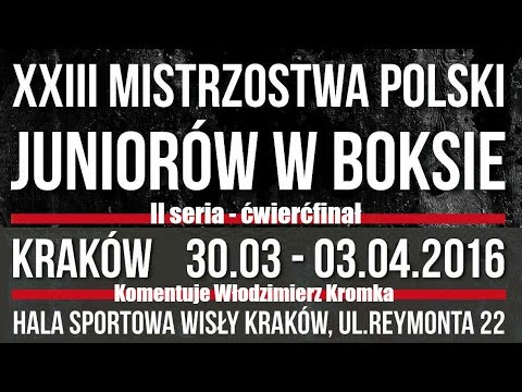 II seria ćwierćfinałów XXIII Mistrzostw Polski Juniorów 2016 Kraków