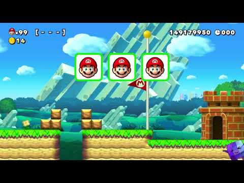 Super Mario Maker 2 🔧 Endless Challenge 5297 - 5304