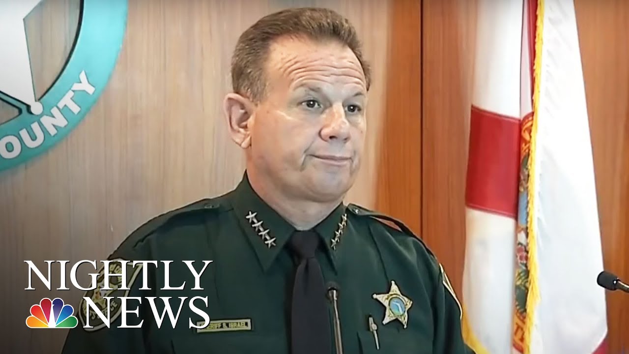 Parkland Armed Deputy Did Not Enter Building During Shooting, Surveillance Video | NBC Nightly News
