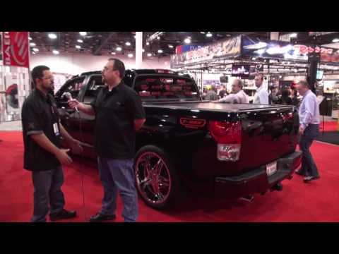 Toyota Tundra equipped with Belltech components at the SEMA Show 2009