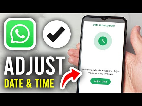 How To Adjust Date and Time WhatsApp - Step By Step