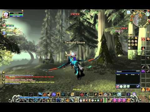 A flight through old Darkshore