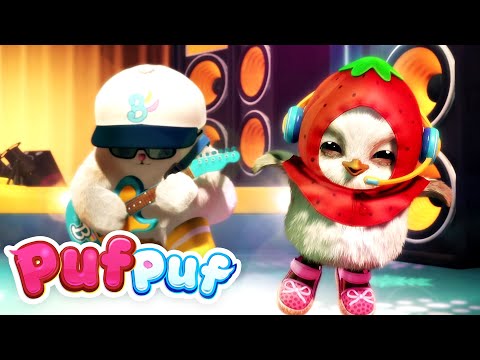 Hop Țop Stop - Cântați și dansați cu Puf Puf | Cântece copii