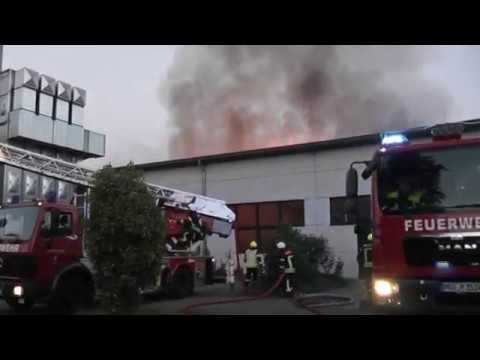 Großbrand bei den Bleialfer Schreinerwerkstätten