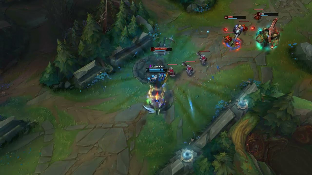 Pantheon's w Cancel with Quinn's E