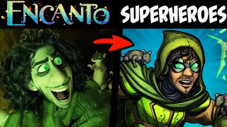 What if ENCANTO Characters Were SUPERHEROES! (Story & Speedpaint)