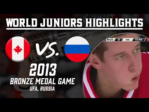 Canada vs. Russia | 2013 WJC Bronze Medal Game | Extended Highlights