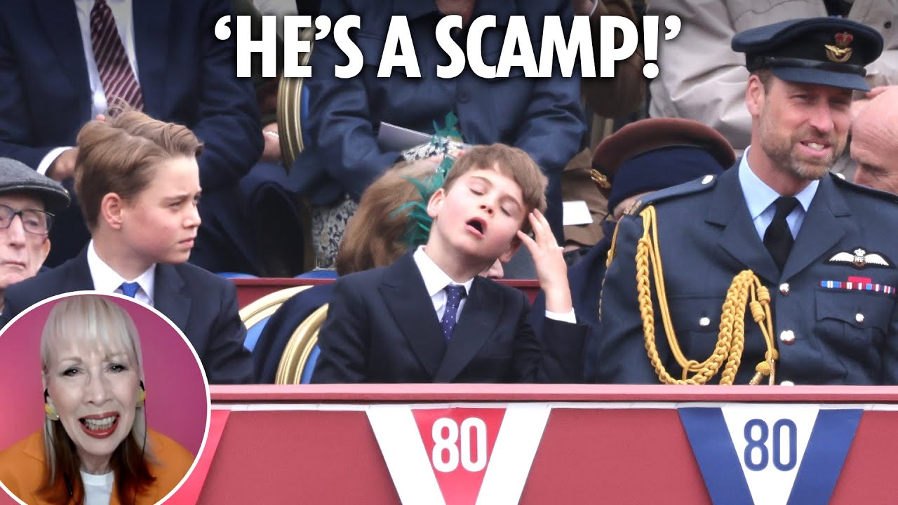 Prince Louis' VE Day behaviour shows he's upending royal pecking order, says body language pro