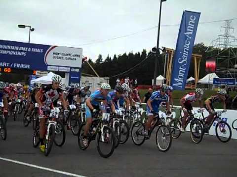 Junior Men's XC start