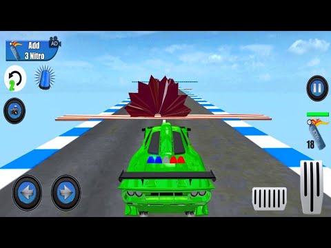 Police Mega Ramp Car Stunts! Impossible Car Stunts 2020 - Android GamePlay #2