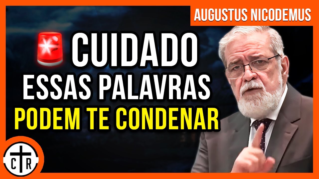 Augustus Nicodemus | SUAS PALAVRAS MOSTRAM QUEM VOCÊ É