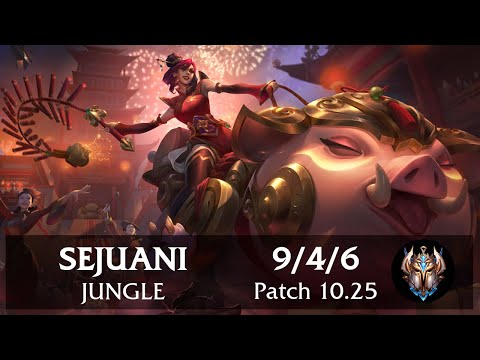 Sejuani Jungle vs Kayn | Pinoy Challenger Replay Preseason Patch 10.25