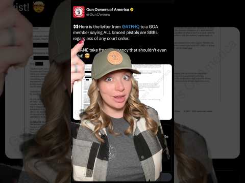 ATF Still Making Up Laws As They Go?!? #shortsvideo #2ndamendment #shortsfeed #shorts Thumbnail