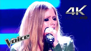 (Remastered 4K) Avril Lavigne - Here&#39;s To Never Growing Up (Live at The Voice UK, 2013)