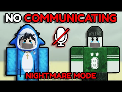 Can We Beat Dead Rails NIGHTMARE MODE Without Communicating?!