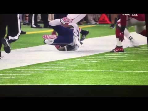 Super Bowl 51 New England patriots Lewis rush final play in regulation