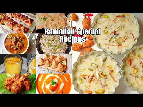 Ramadan Special Recipes | Iftar Menu Breakfast Lunch Dinner Snack | Festival Special Recipes
