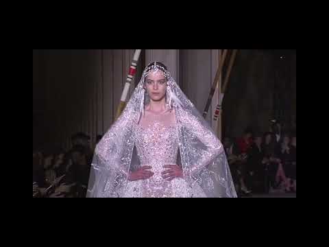 The Zuhair Murad Spring-summer  2018 Couture show wedding dress