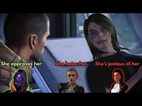 Mass Effect 3 - Ashley says this about Tali, Jack and Miranda romance